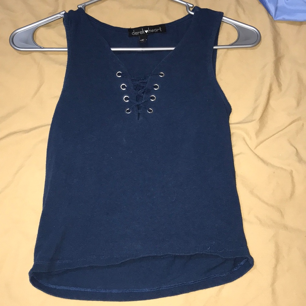 Royal blue top